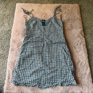 Ruched Tie-shoulder Mini Dress